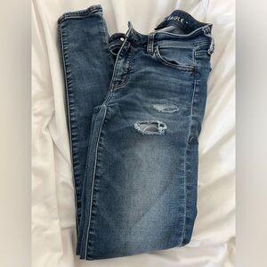 American Eagle Outfitters Blue Skinny Jeans